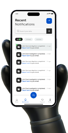 Review Instant Results — step 02 in the My Virtual PI app